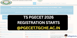 TS PGECET 2026 Registration Starts @pgecet.tgche.ac.in; Check Schedule Here